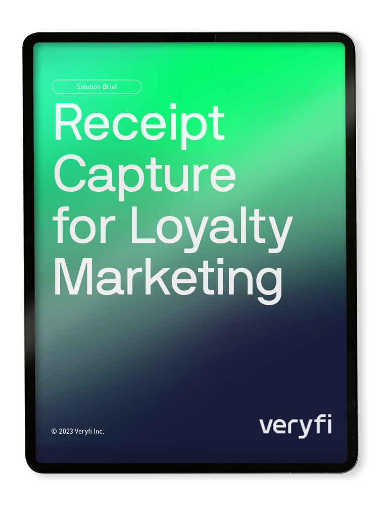 Receipt Capture for Loyalty Marketing - Thanks